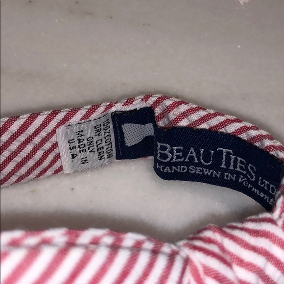 Sharp 🚨 MENS custom gingham Beau Tie of Vermont - Picture 2 of 2